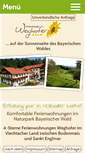 Mobile Screenshot of ferienwohnungen-viechtach.de